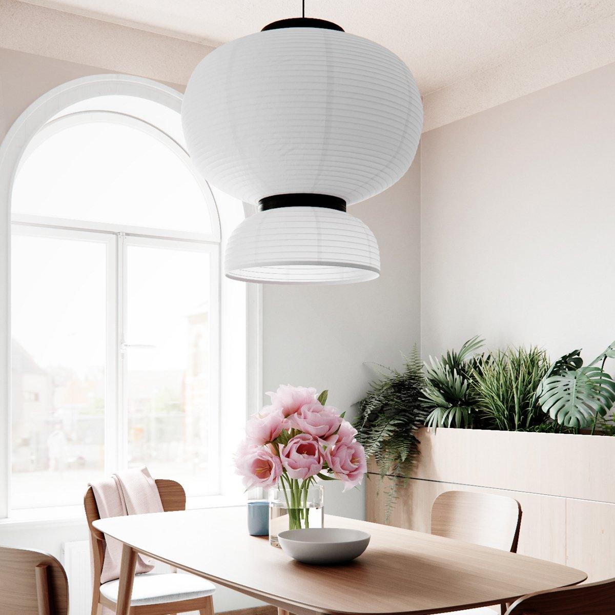 Rice Paper Lantern Pendant Swag Lamp