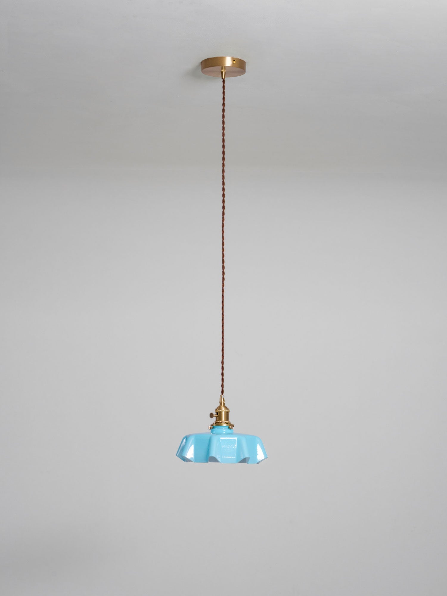 French Flower Pendant Light