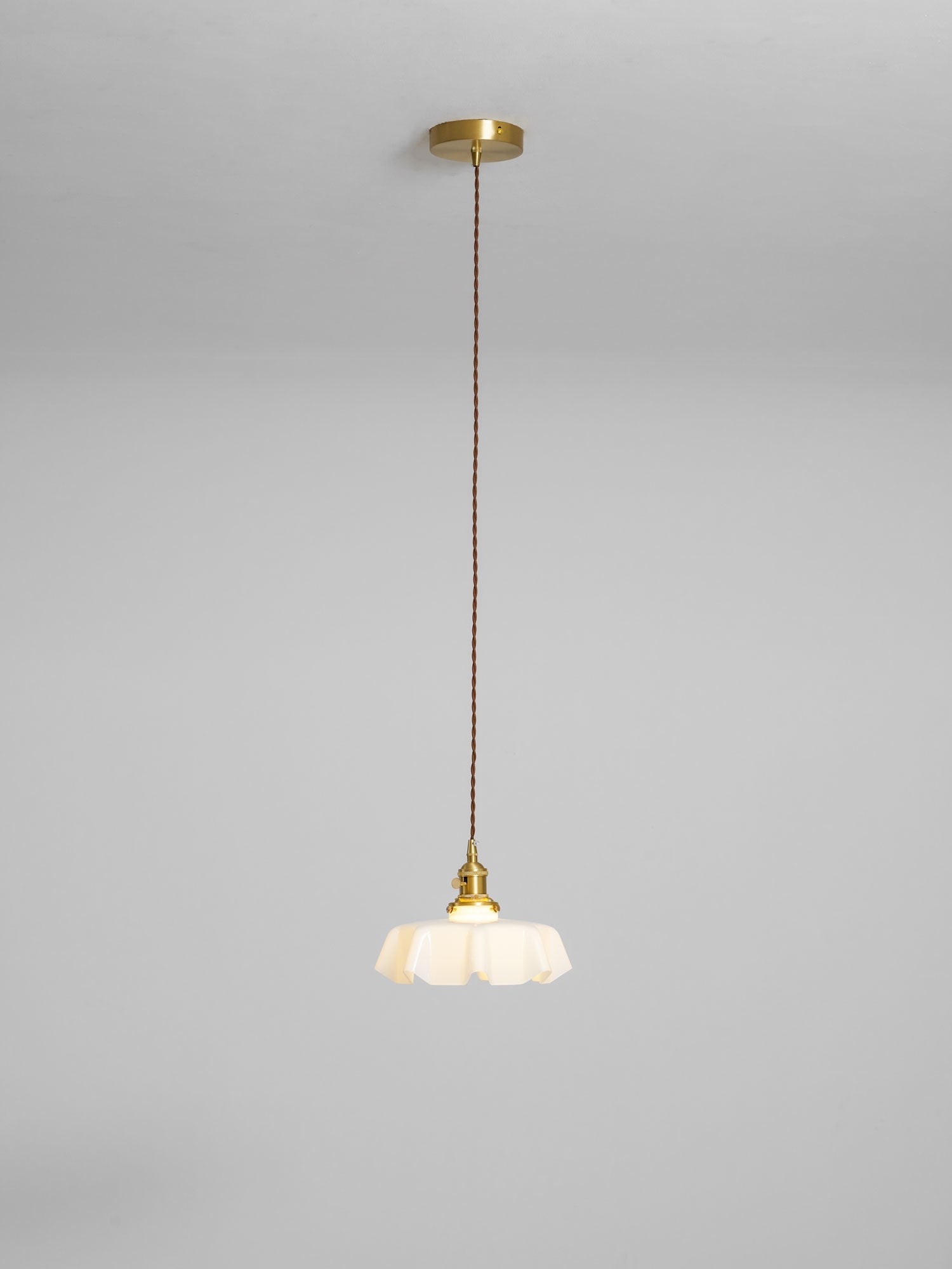 French Flower Pendant Light