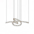 The Gabriel Twist LED Chandelier | Custom Size & Made-to-Order Lighting for Luxury Homes & Commercial Spaces