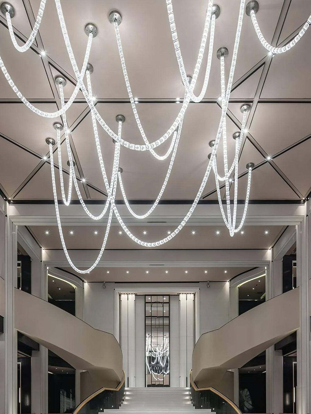 Gabriel Waveform LED Chandelier