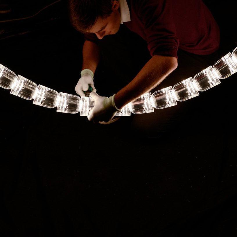 Gabriel Infinity Loop LED Chandelier