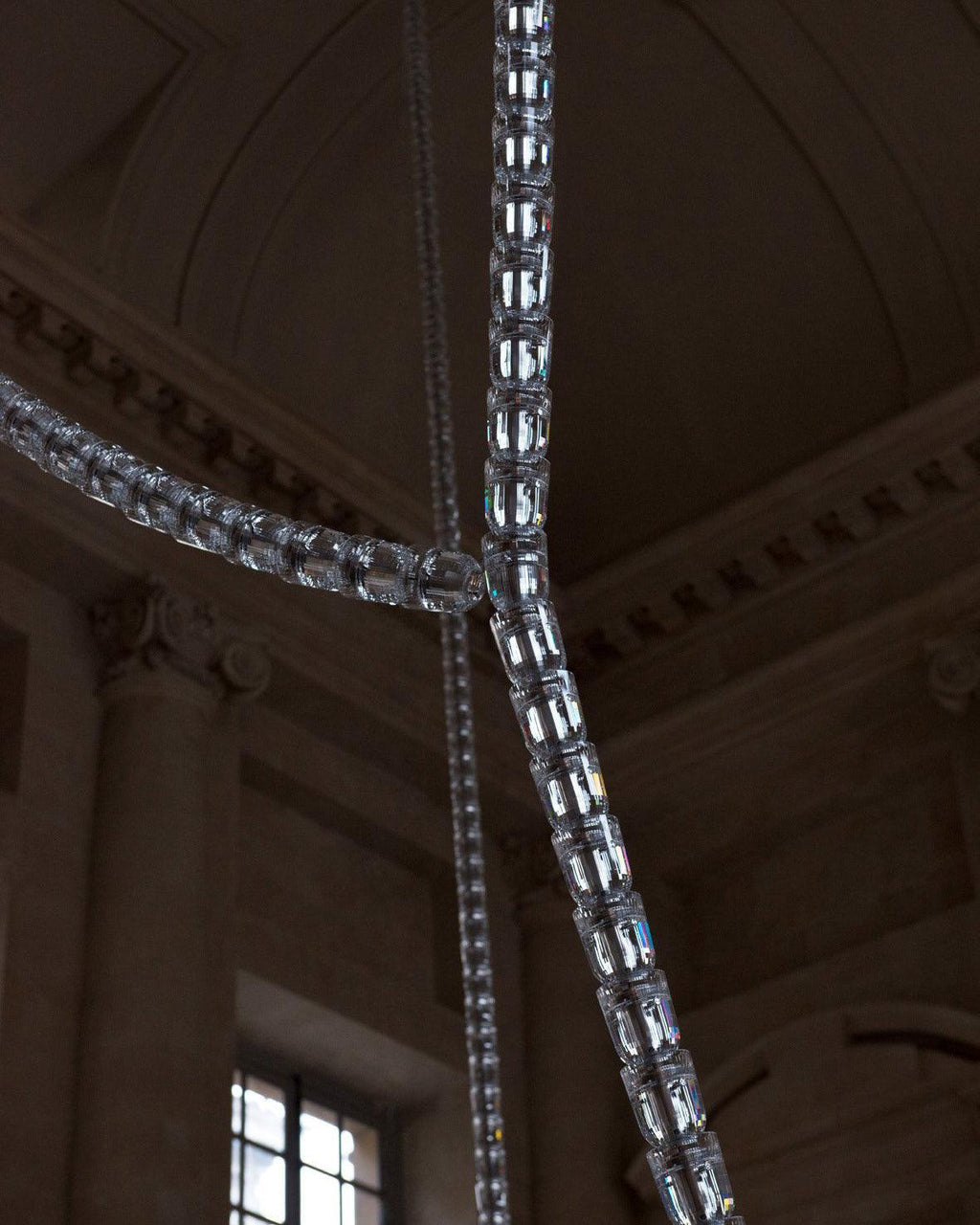 The Gabriel Spiral LED Chandelier | Custom Size & Made-to-Order Lighting for Luxury Residences & Commercial Spaces