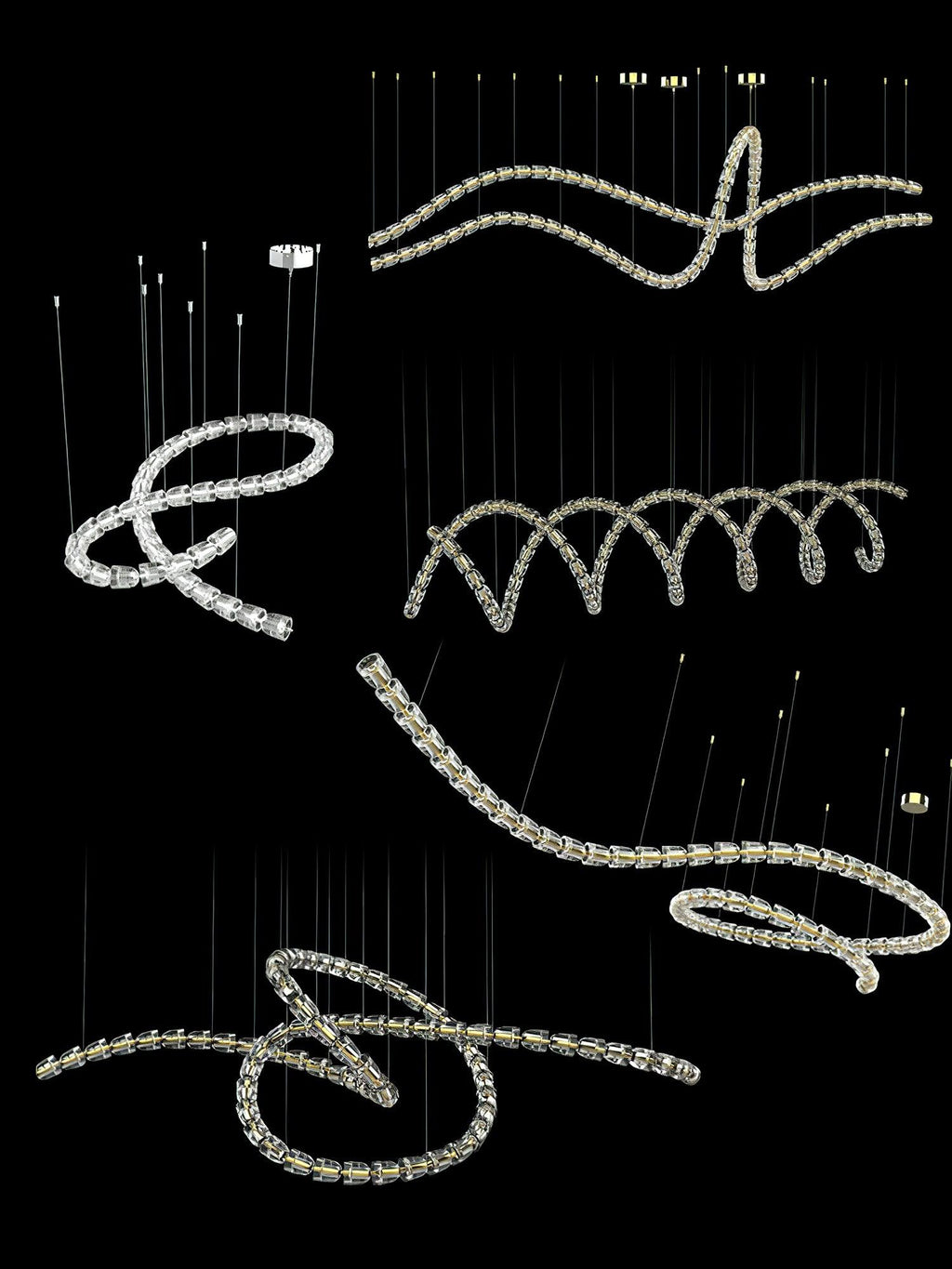 Gabriel Infinity LED Chandelier