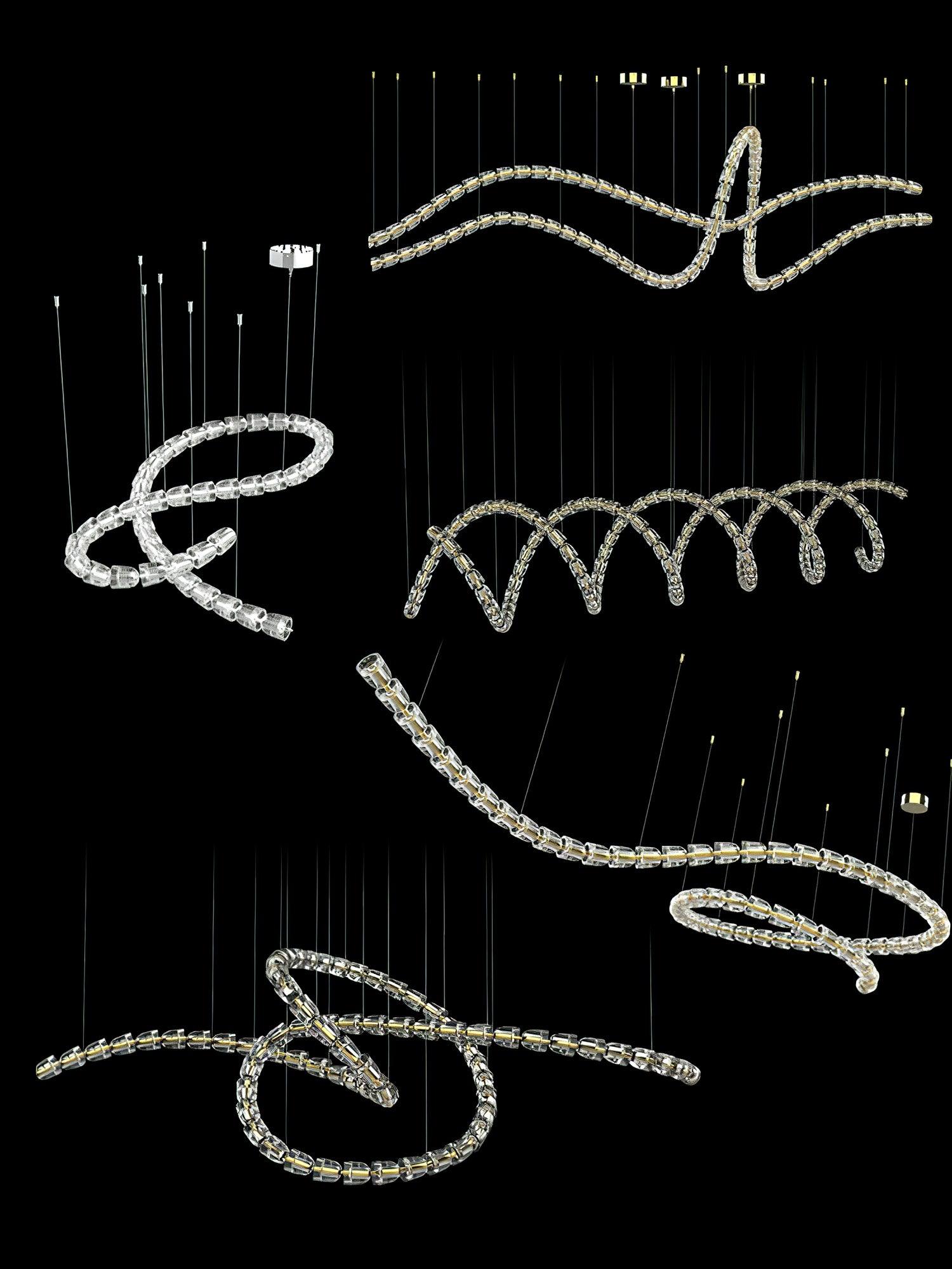 Gabriel Infinity LED Chandelier