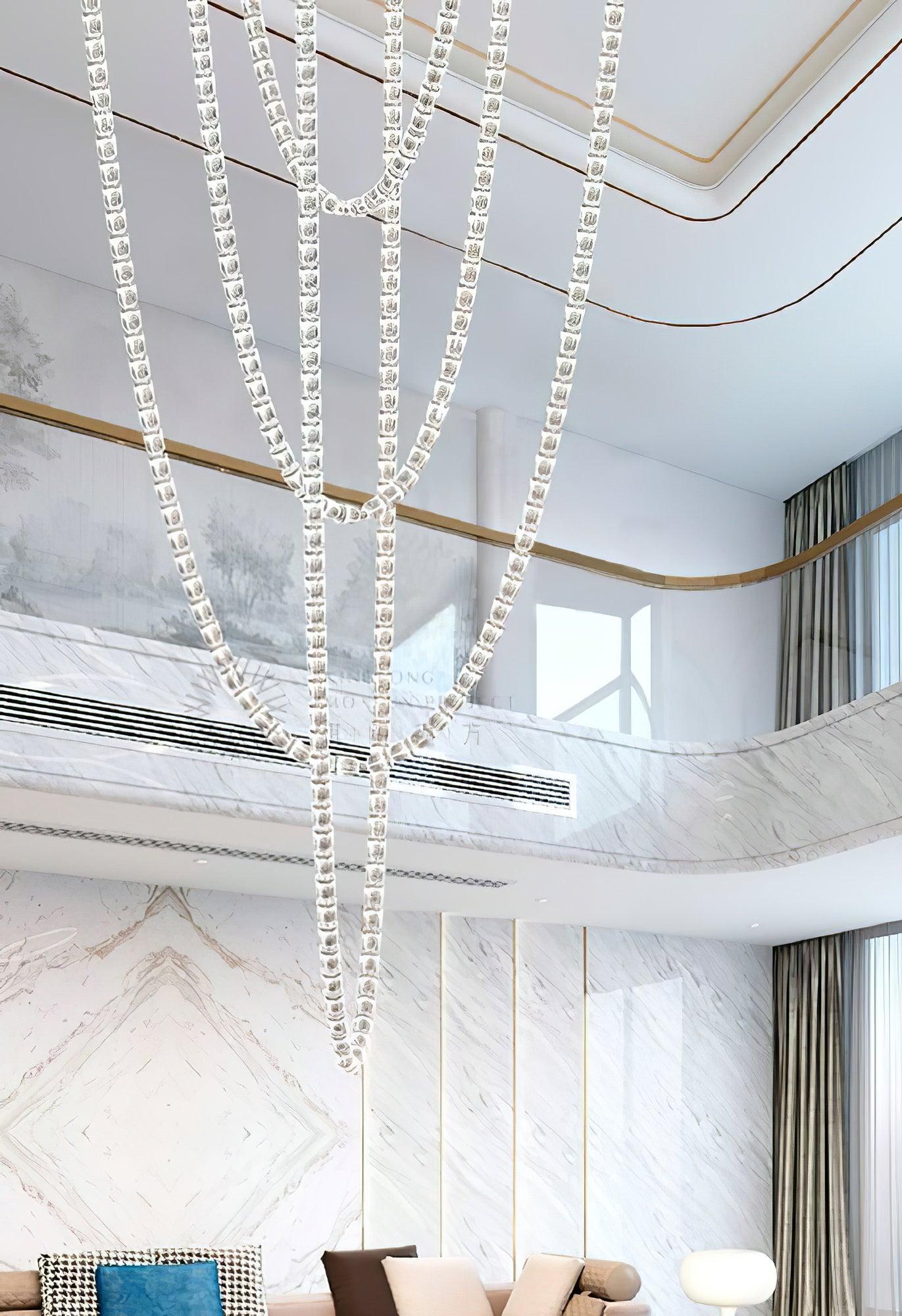 The Gabriel Branch LED Chandelier | Custom Size & Made-to-Order Lighting for Luxury Homes & Commercial Spaces
