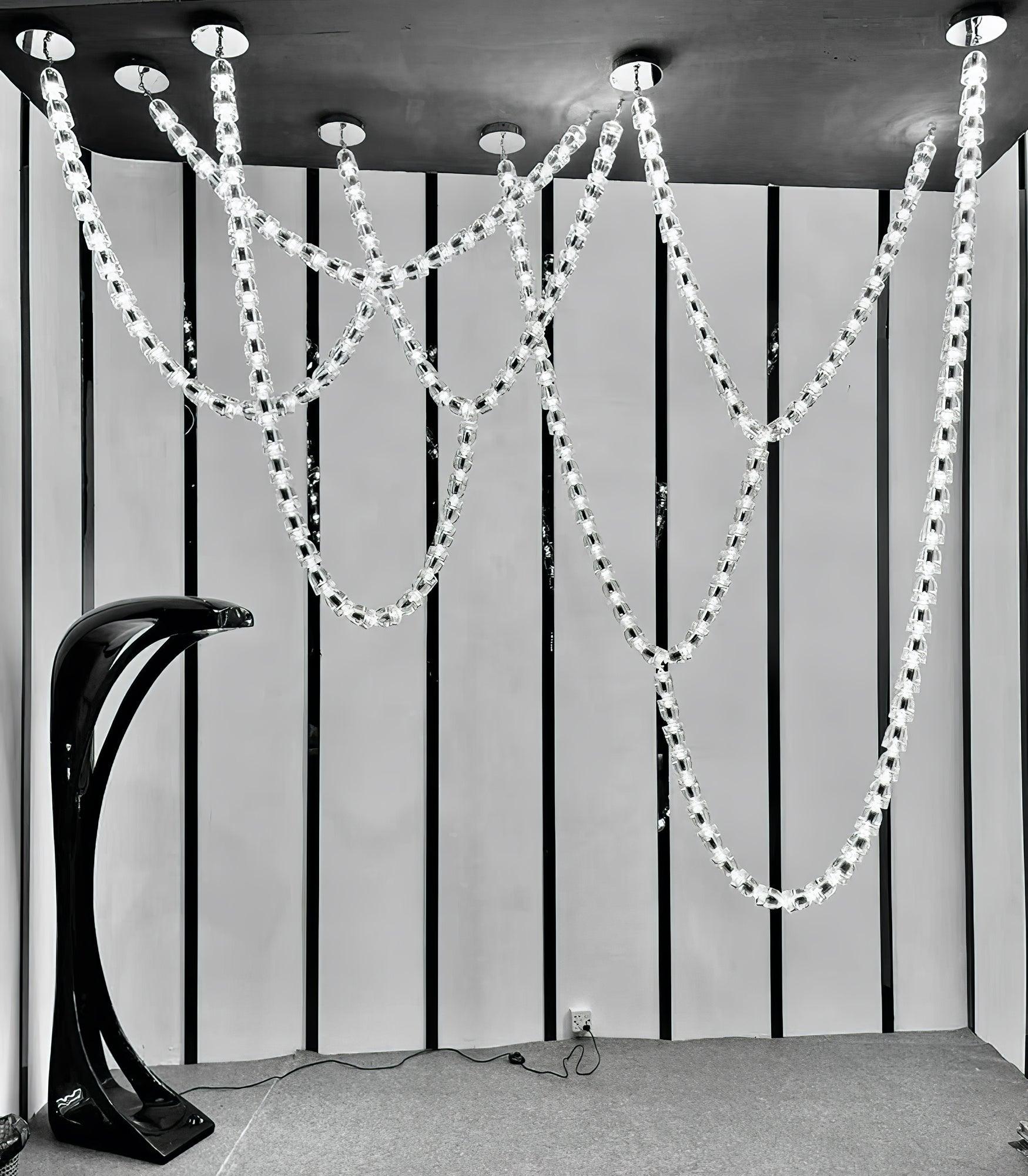Gabriel Cascade K9 Crystal Chandelier