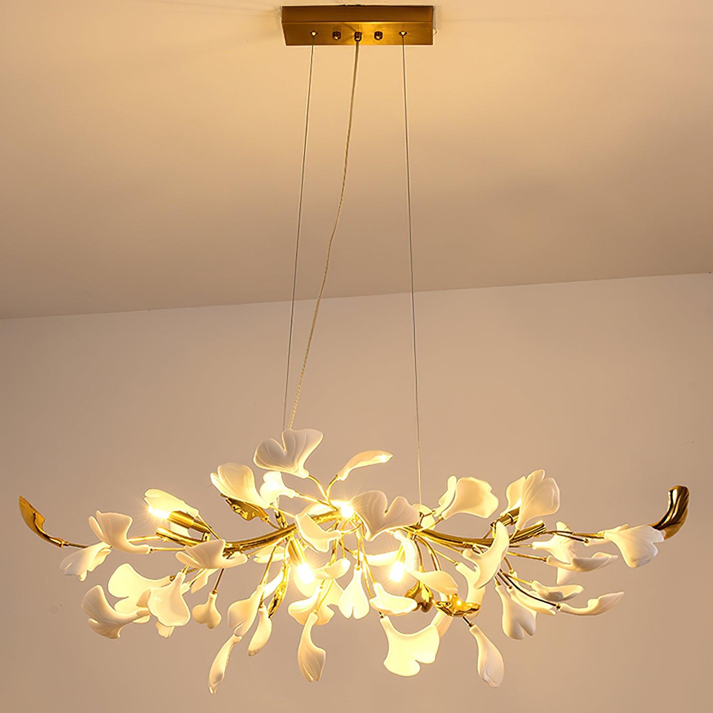 Gingko Cascade Chandelier