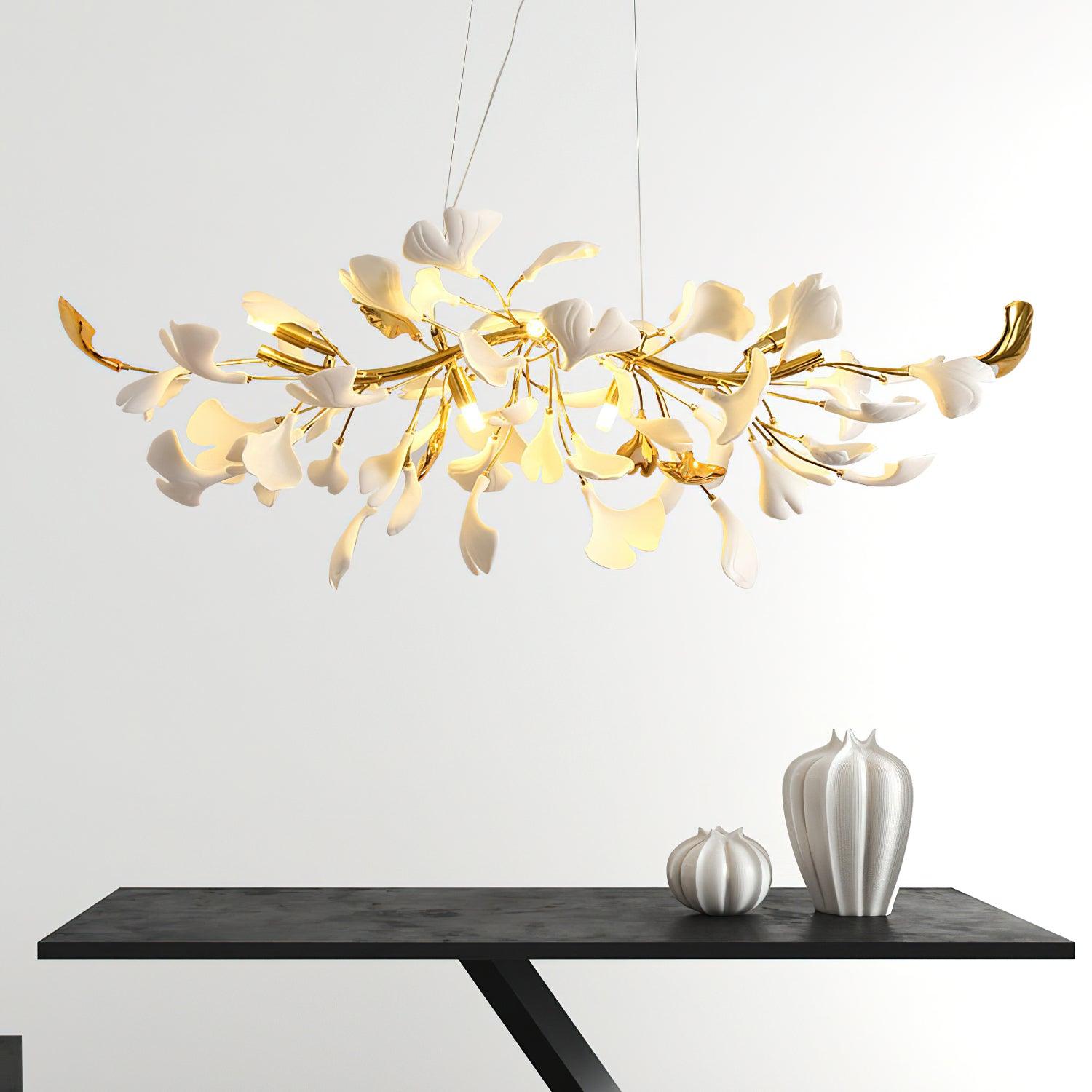 Gingko Cascade Chandelier