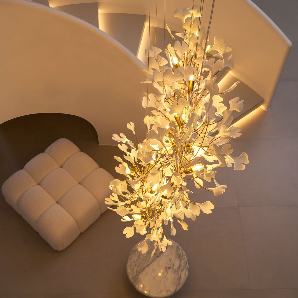 Gingko Vortex Chandelier