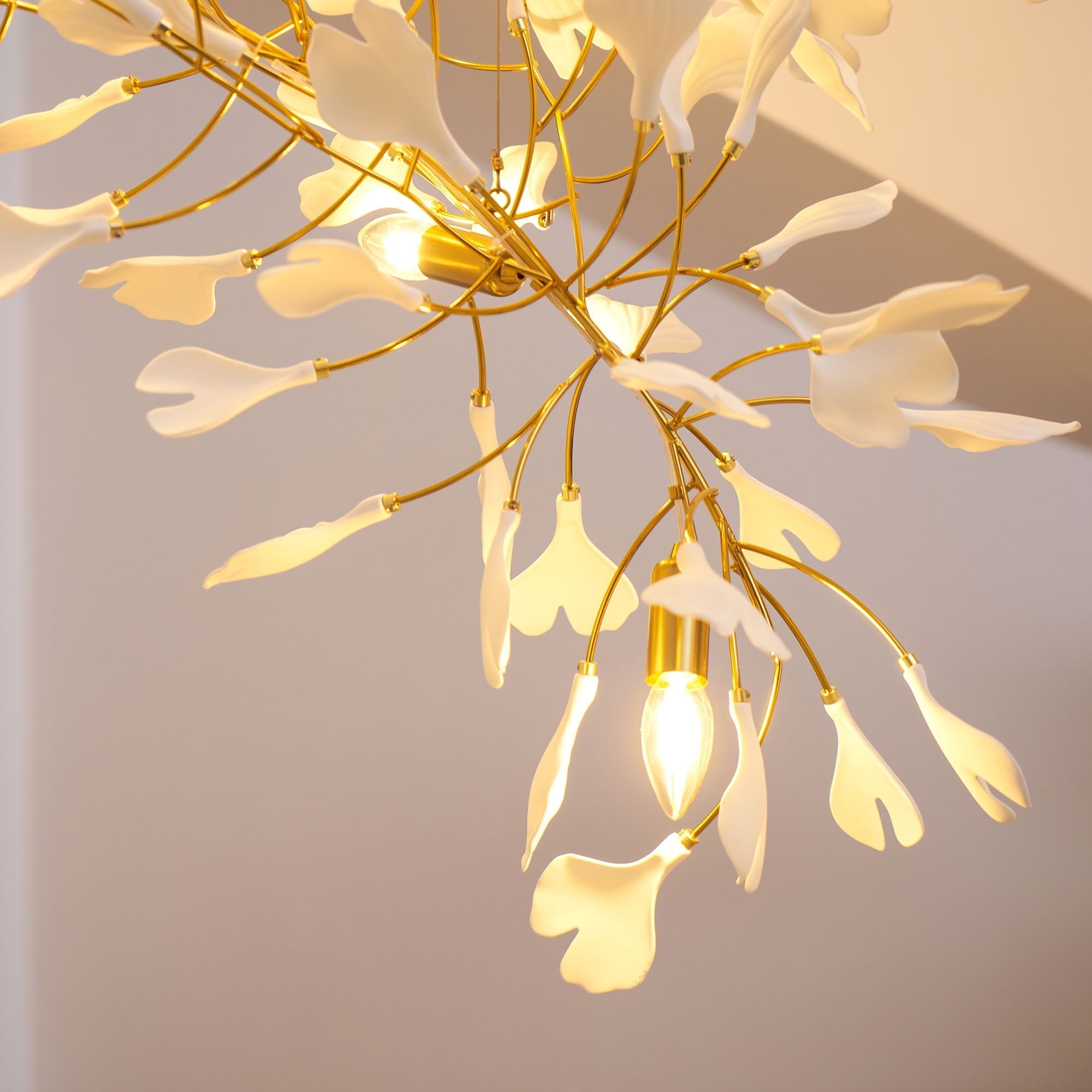 Gingko Vortex Chandelier