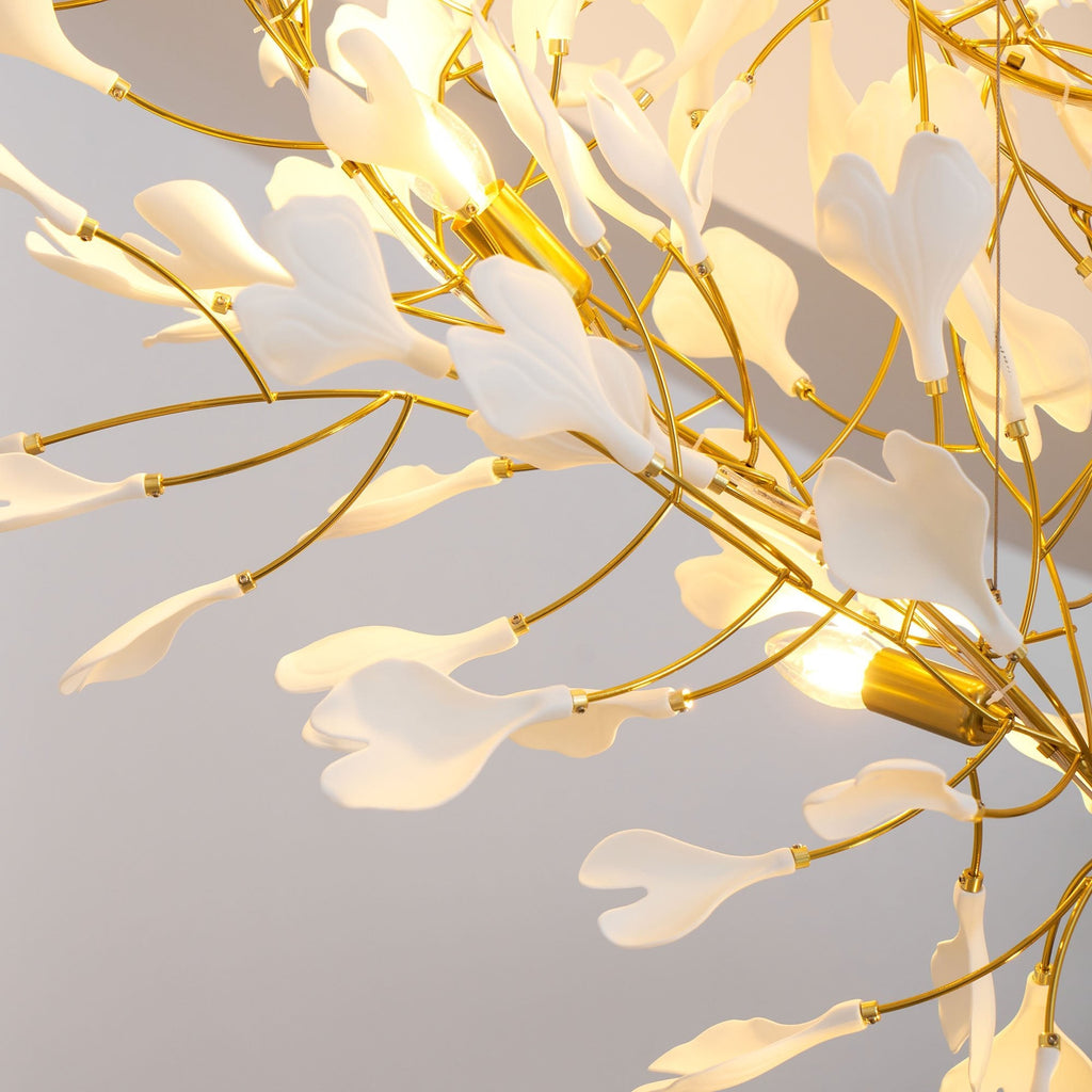 Gingko Vortex Chandelier