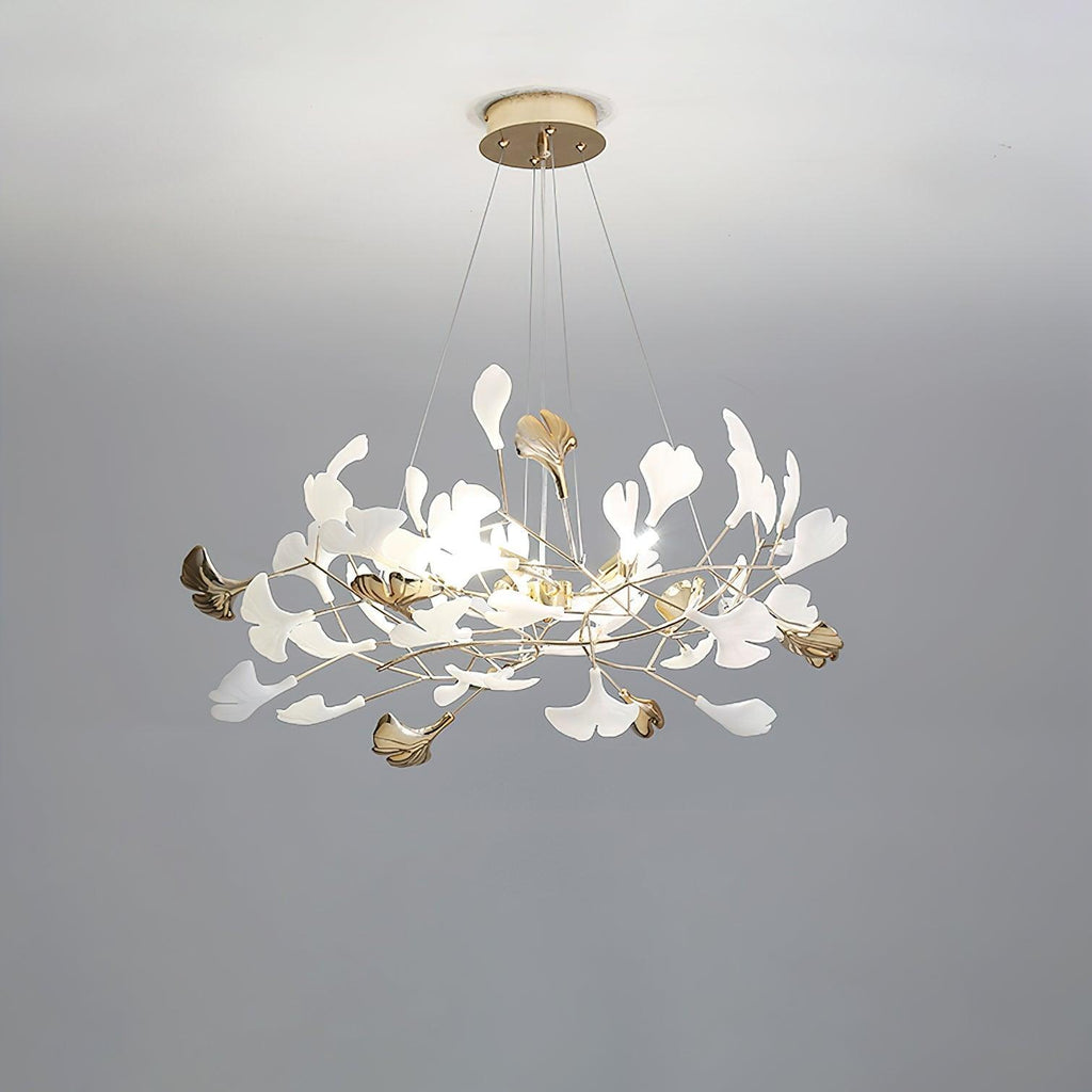 Gingko Wreath Chandelier
