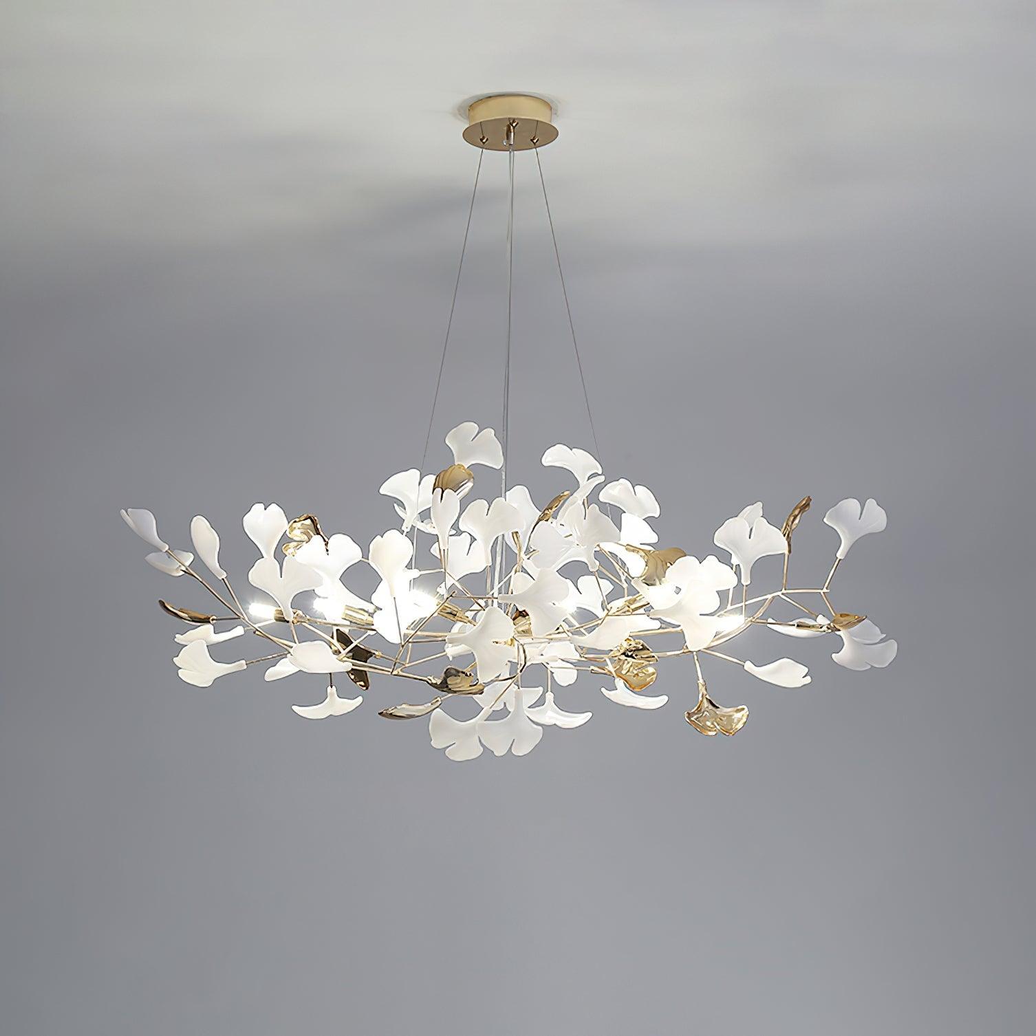 Gingko Wreath Chandelier