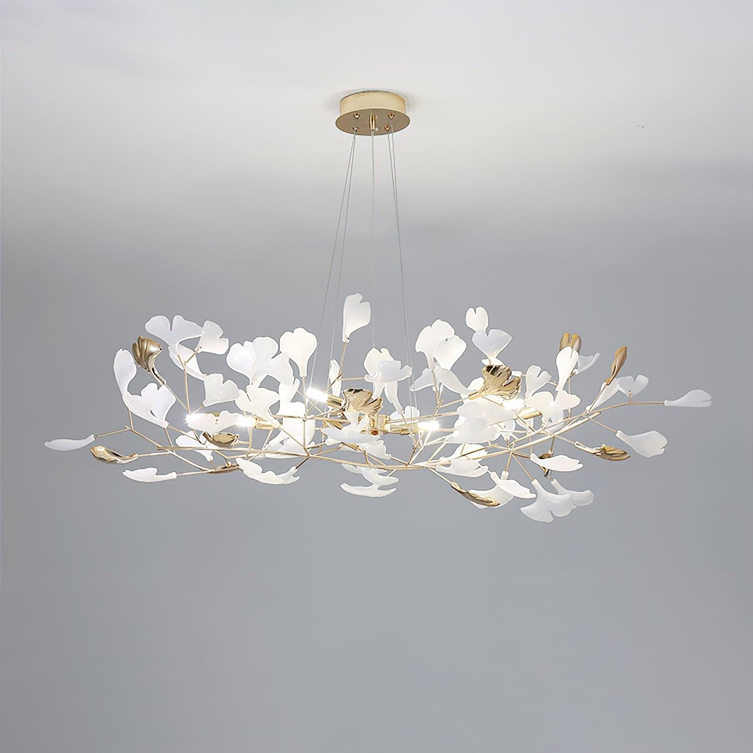 Gingko Wreath Chandelier