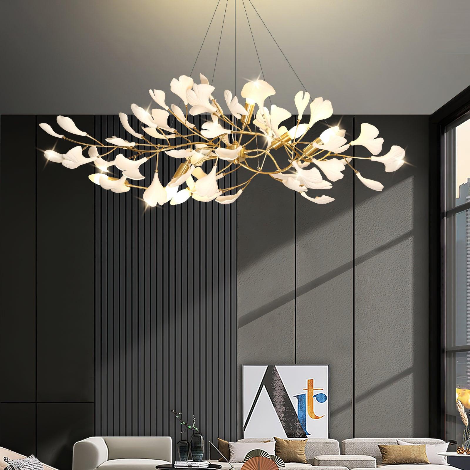 Gingko Bough Chandelier