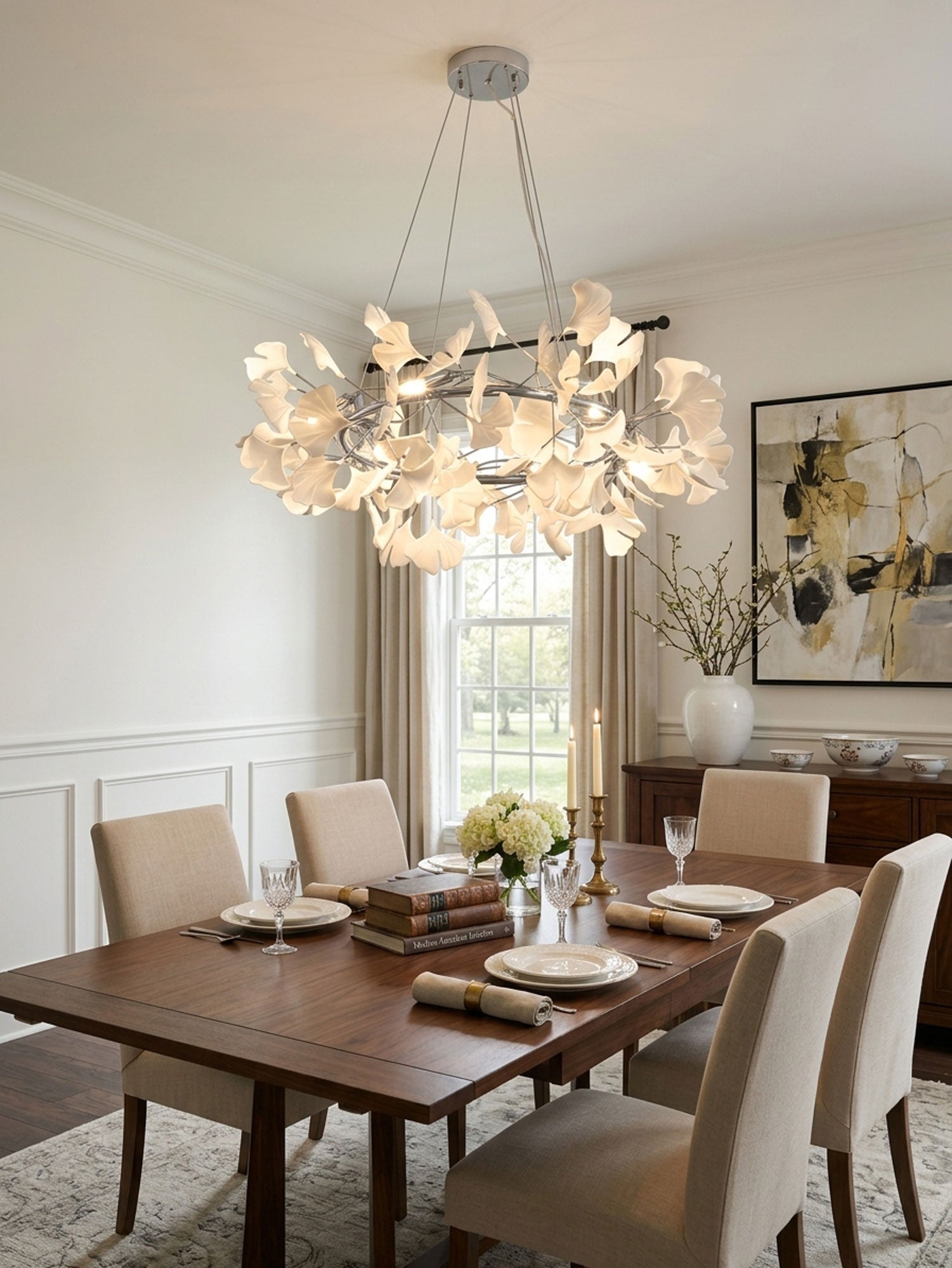 Gingko Crown Chandelier