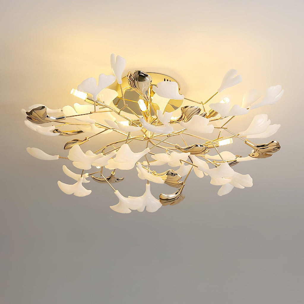 Gingko Flush Ceiling Lamp
