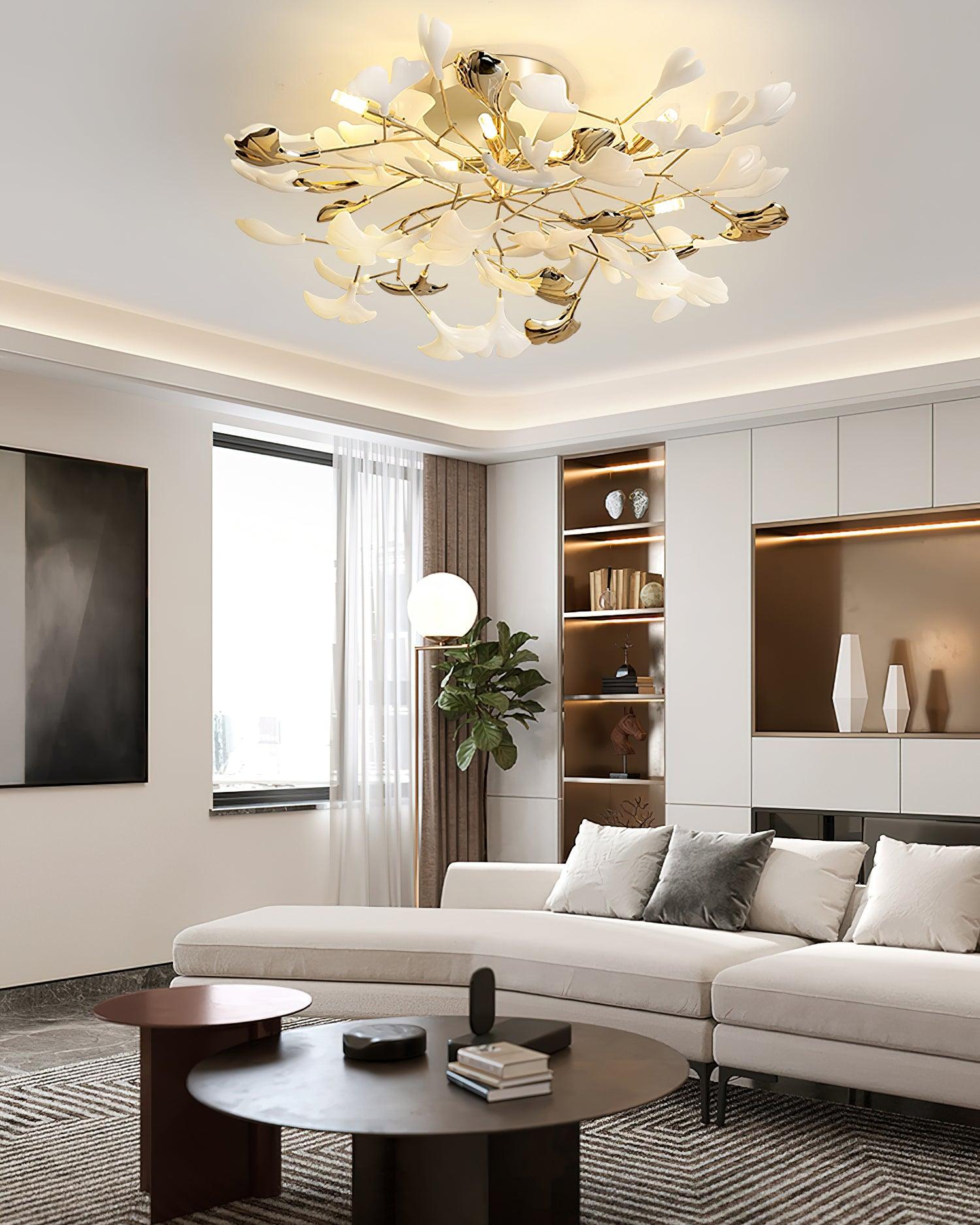Gingko Flush Ceiling Lamp