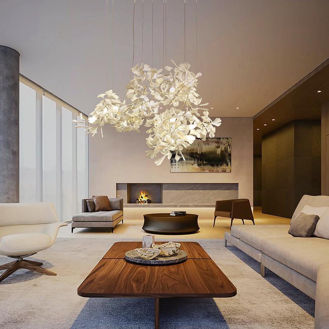 Gingko Bloom Chandelier
