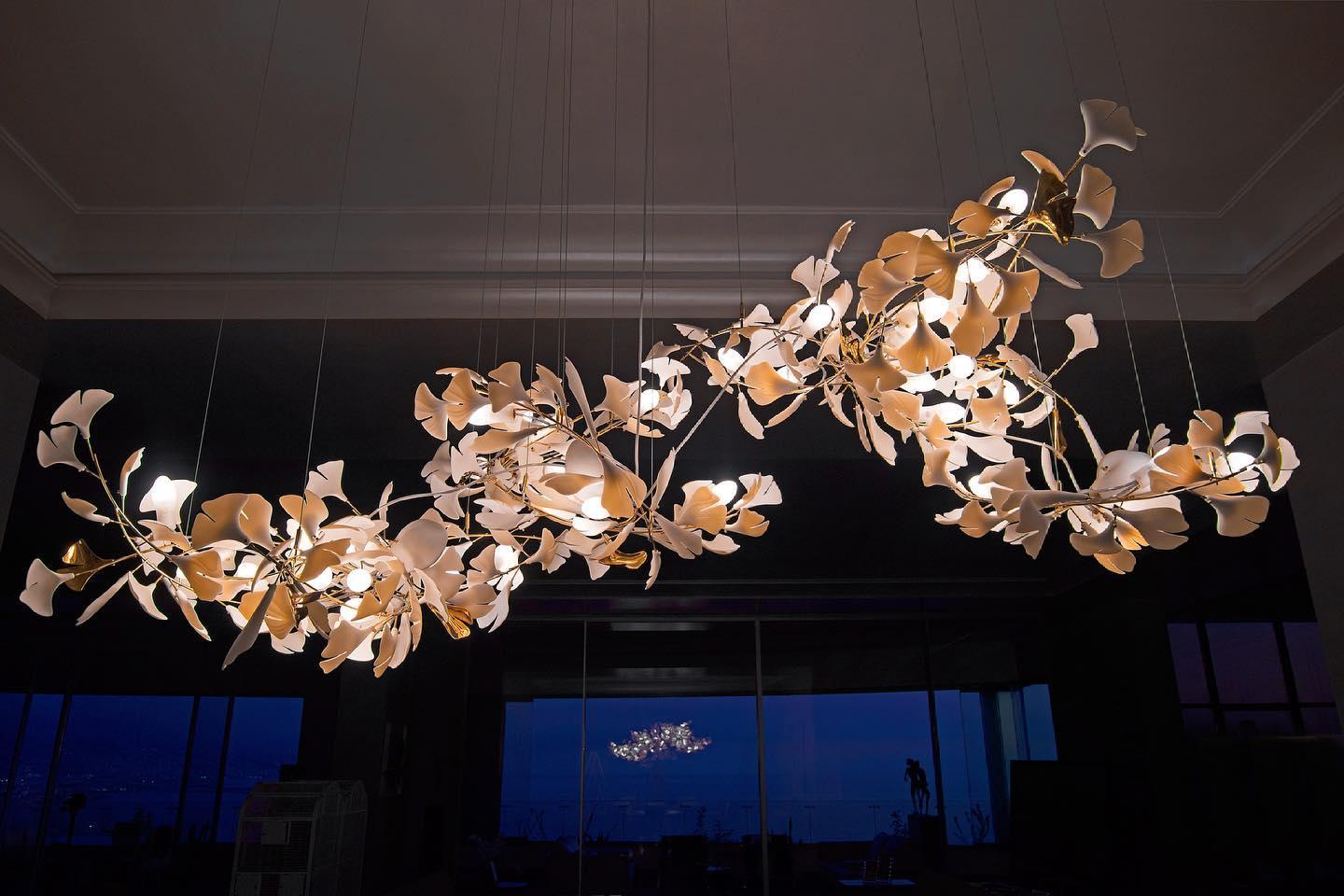 Gingko Bloom Chandelier