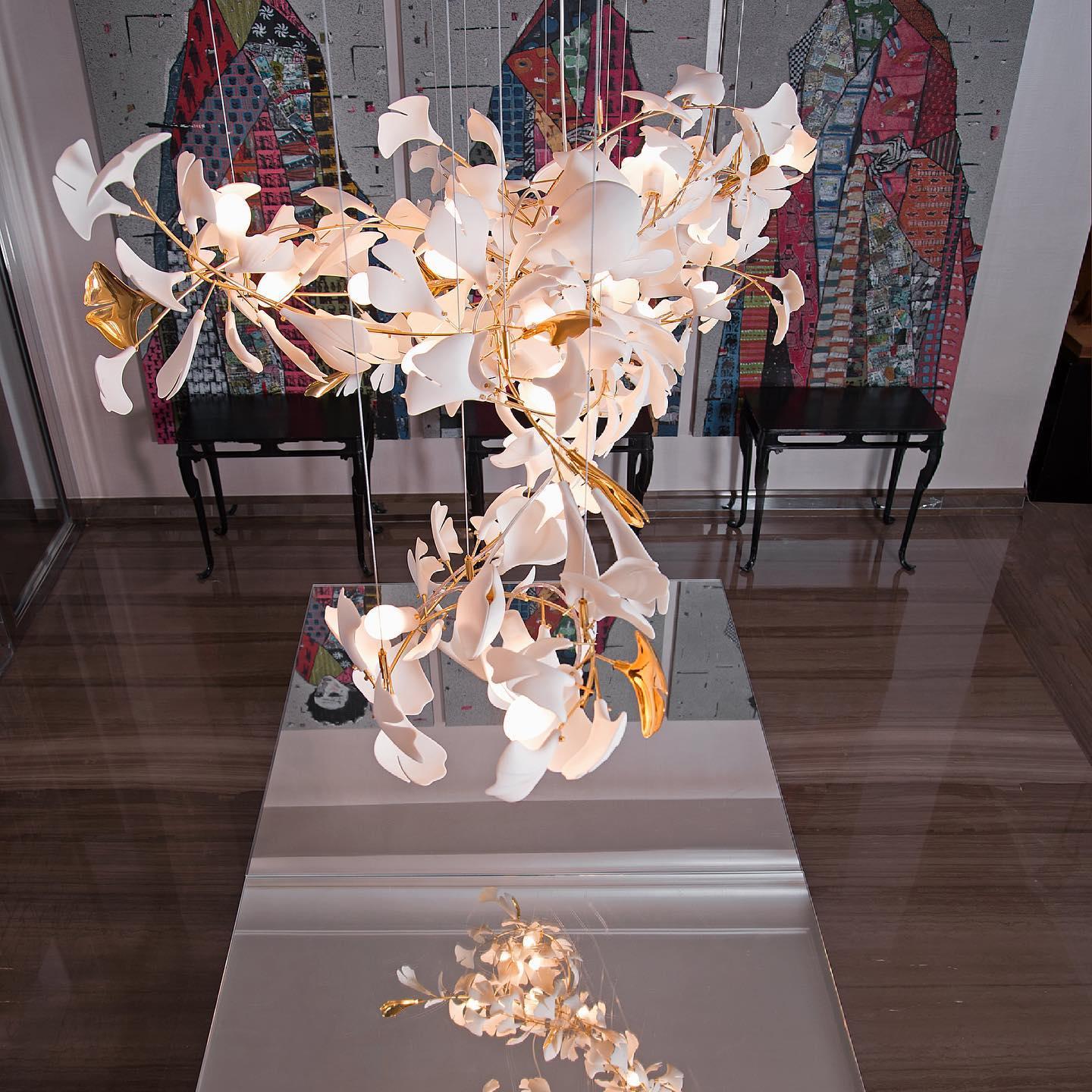 Gingko Bloom Chandelier