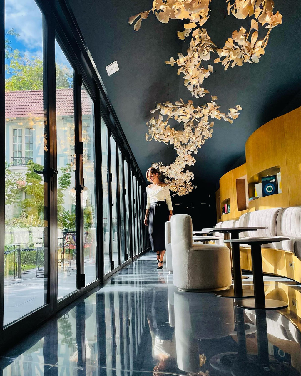 Gingko Bloom Chandelier