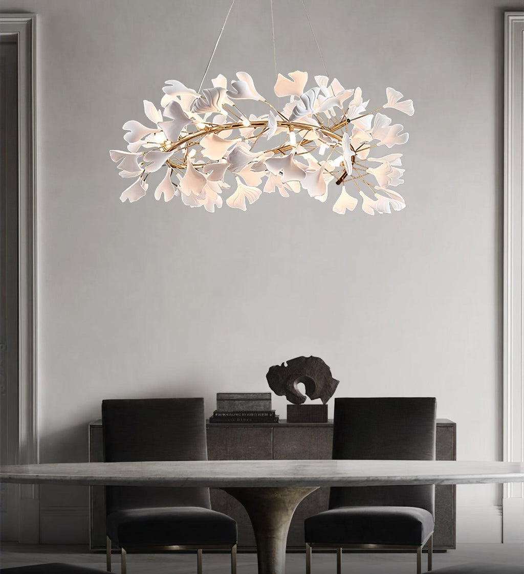 Gingko Halo Chandelier