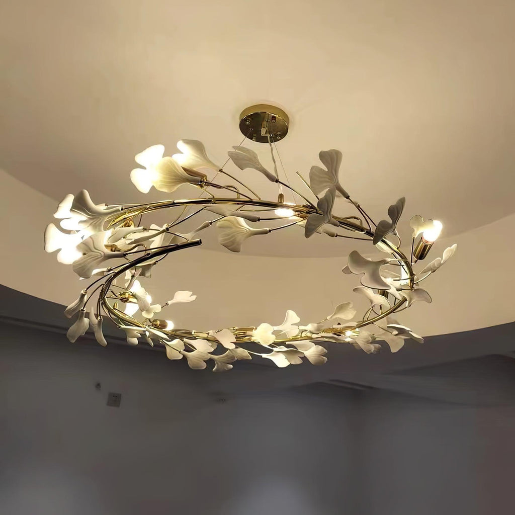 Gingko Halo Chandelier