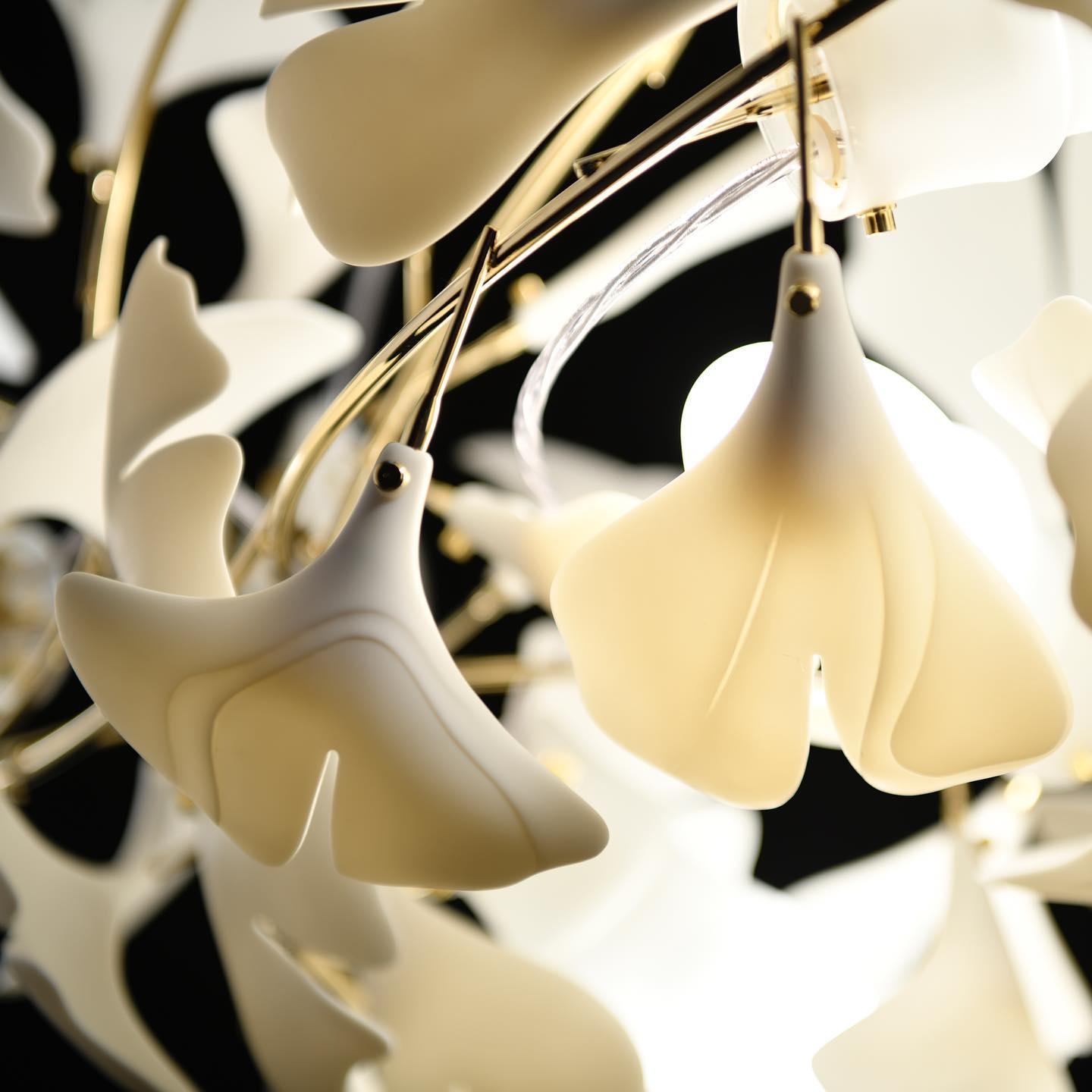 Gingko Halo Chandelier
