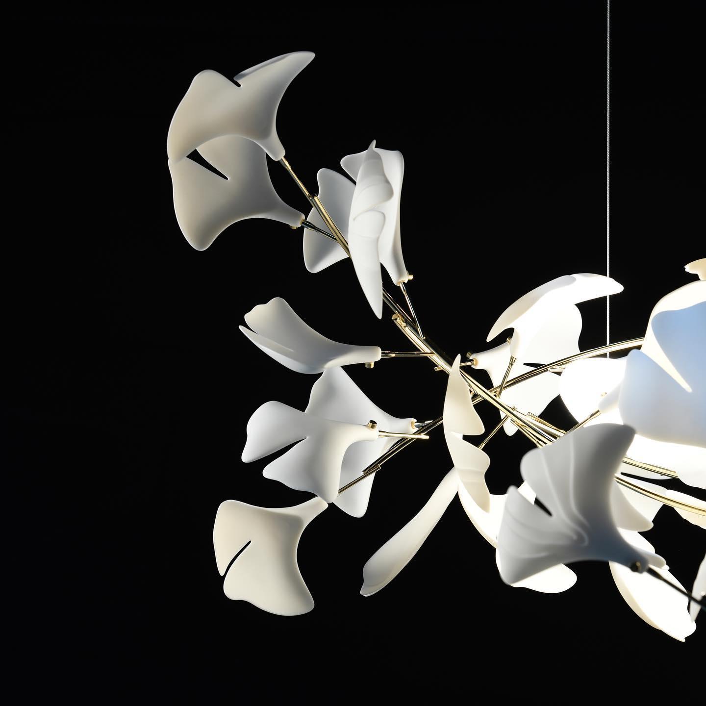 Gingko Halo Chandelier