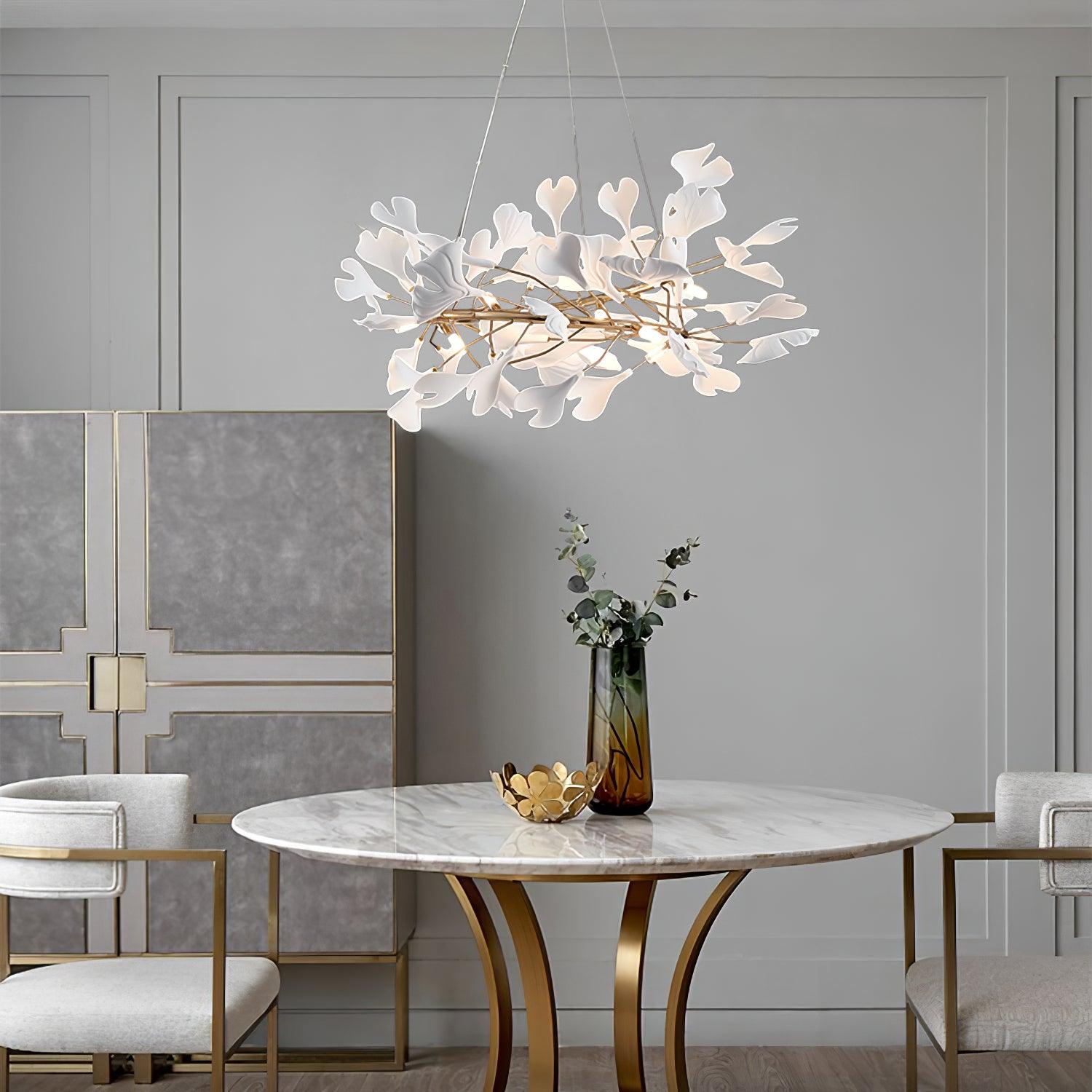 Gingko Halo Chandelier