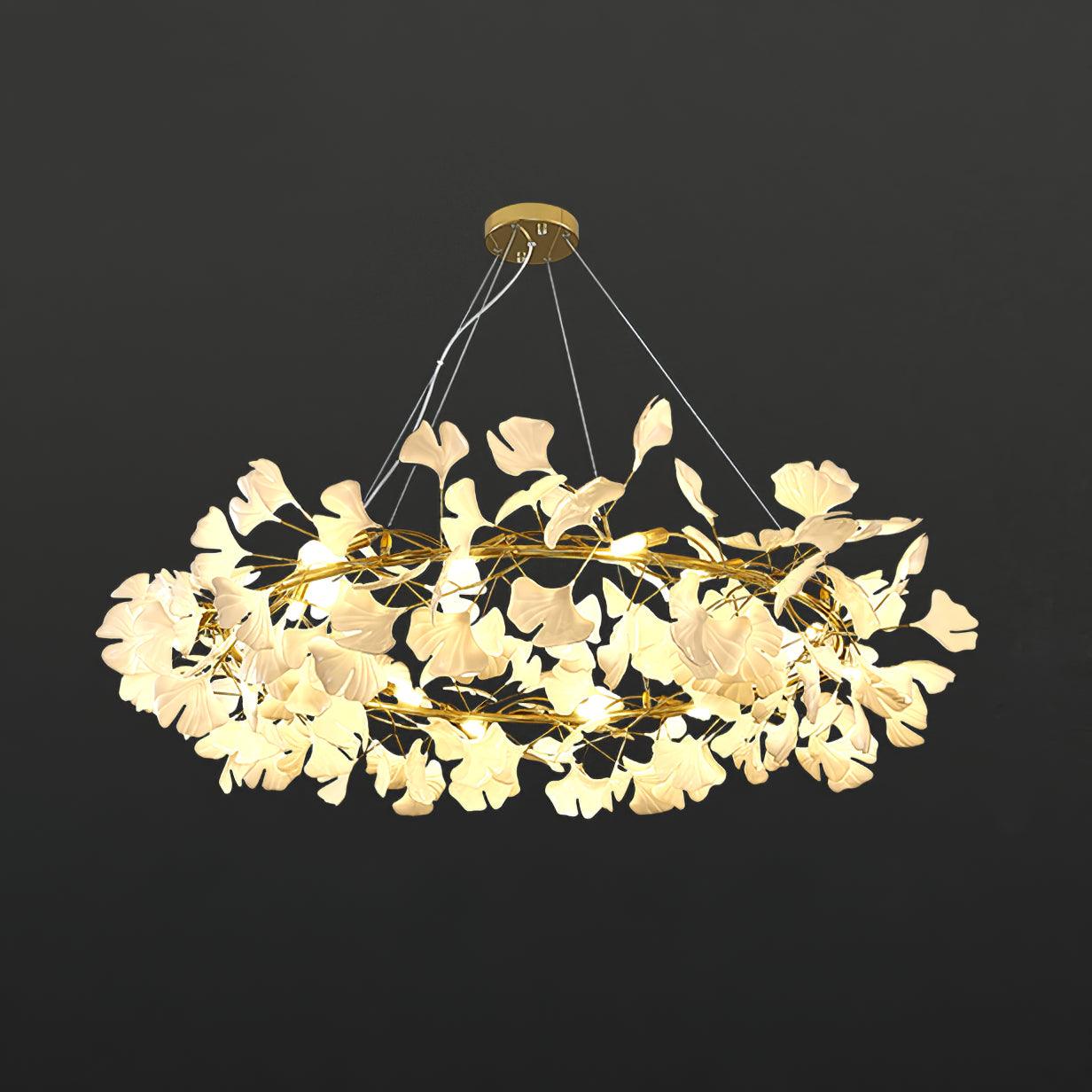 Gingko Crown Chandelier