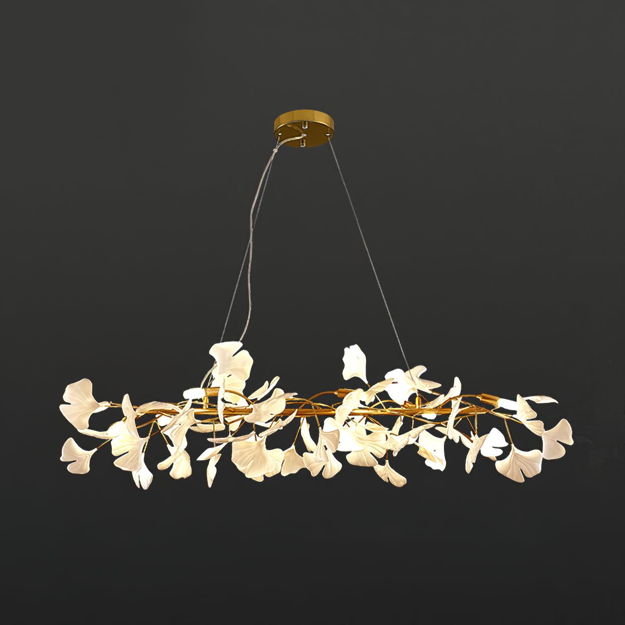 Gingko Branch Chandelier