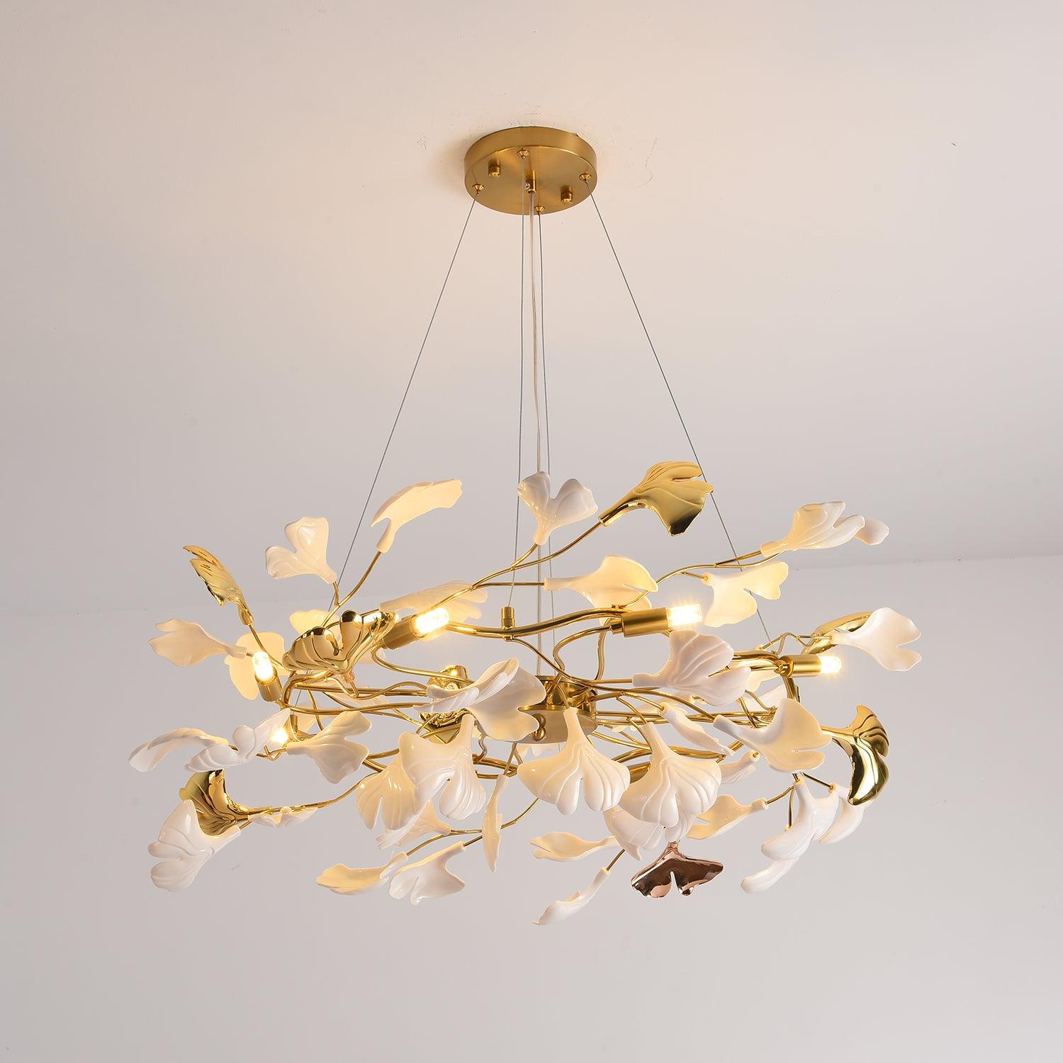 Gingko Ring Chandelier