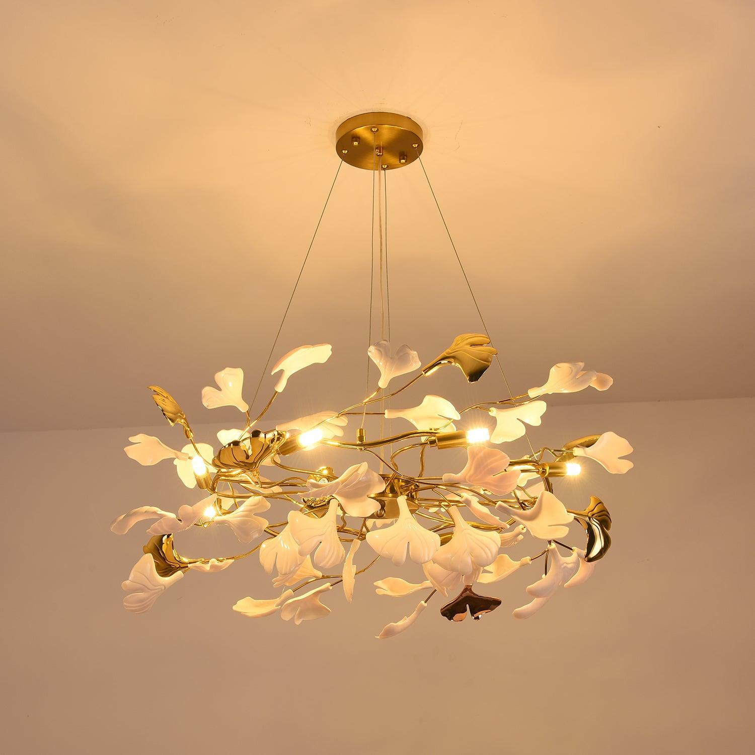 Gingko Ring Chandelier