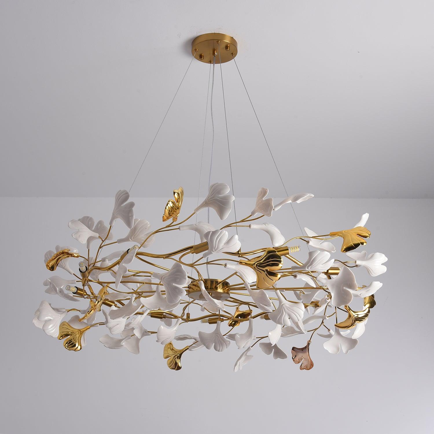 Gingko Ring Chandelier