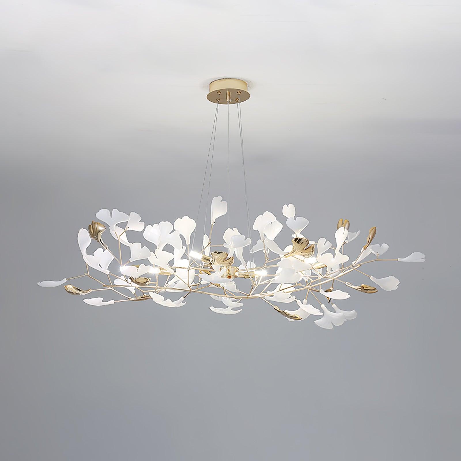 Gingko Wreath Chandelier