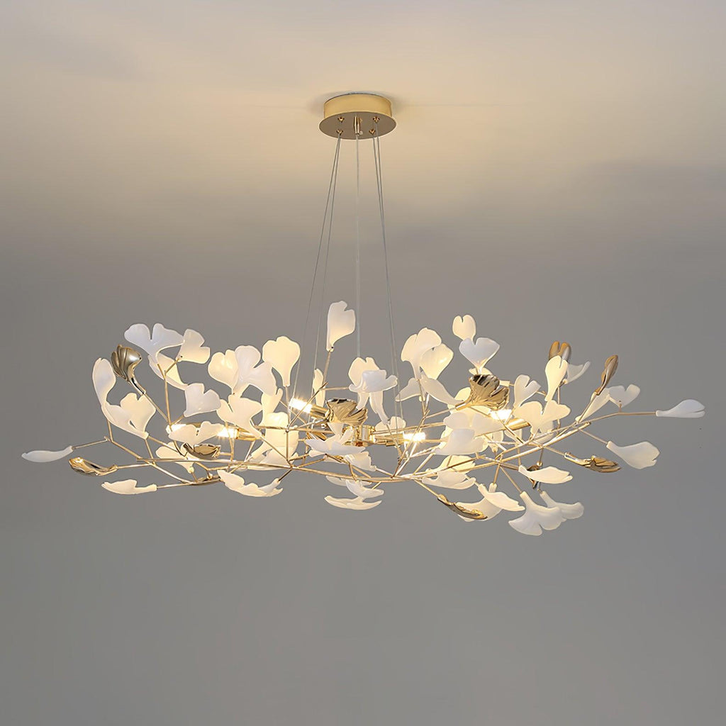 Gingko Wreath Chandelier