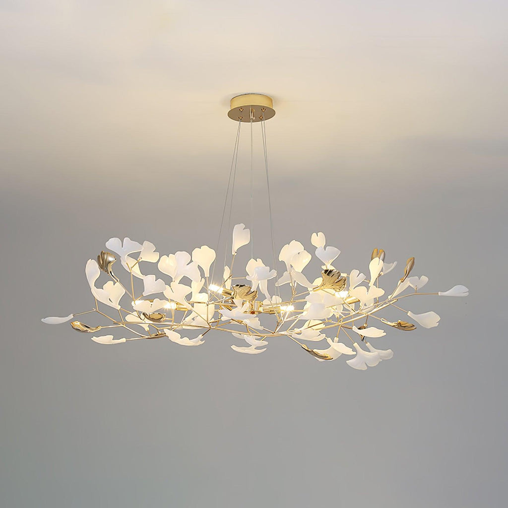 Gingko Wreath Chandelier