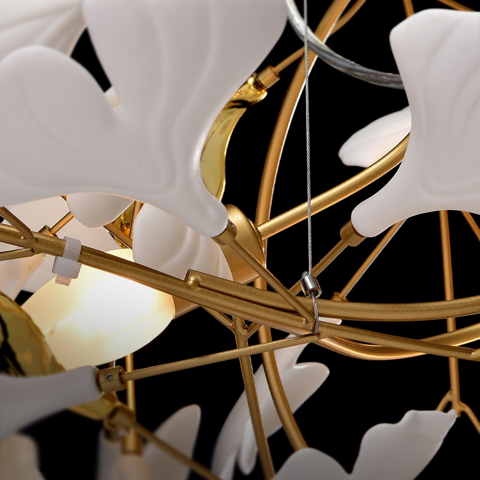Gingko Cluster Chandelier