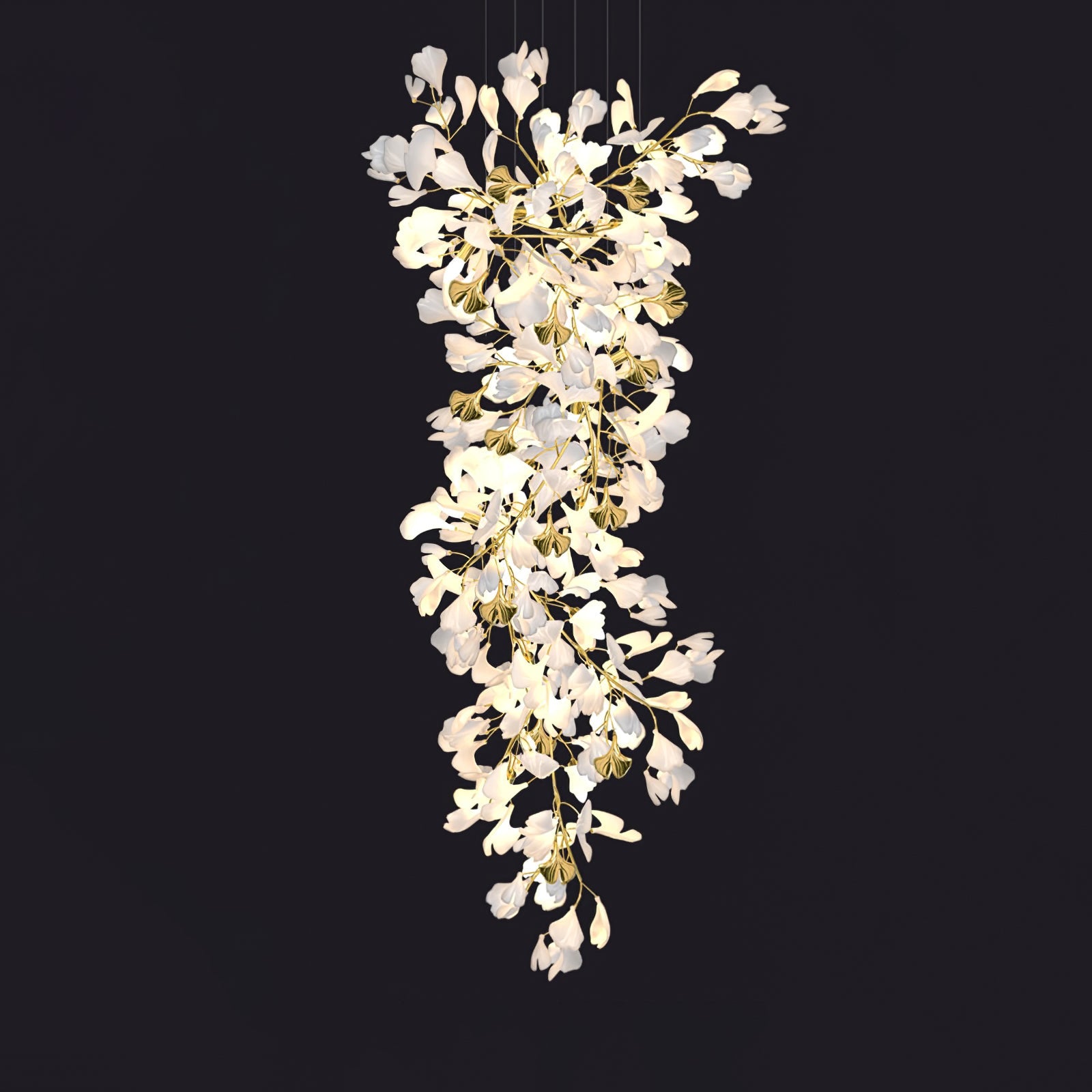 Gingko Drape Chandelier