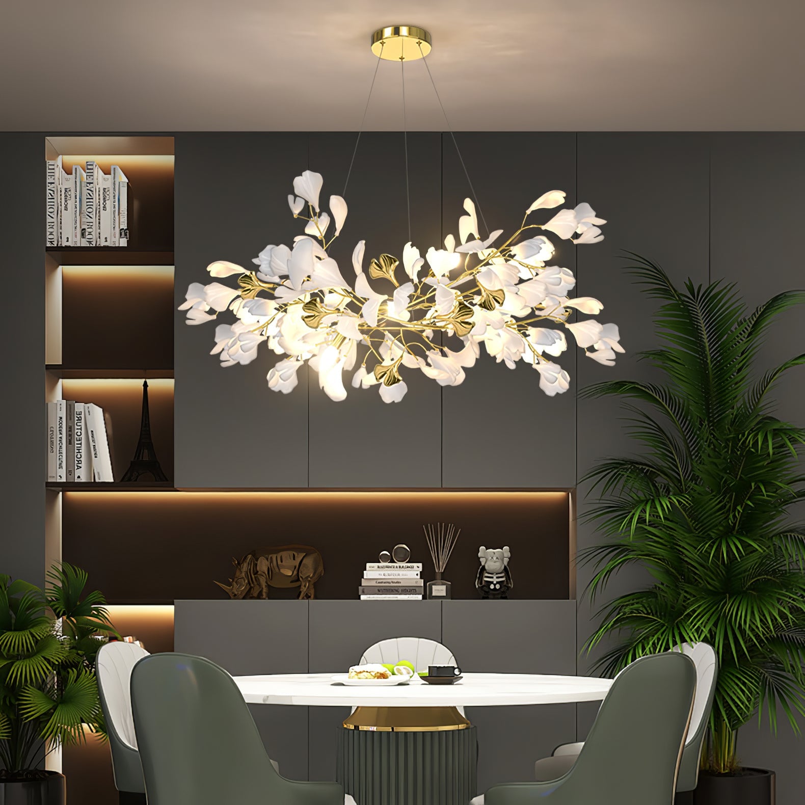 Gingko Drape Chandelier