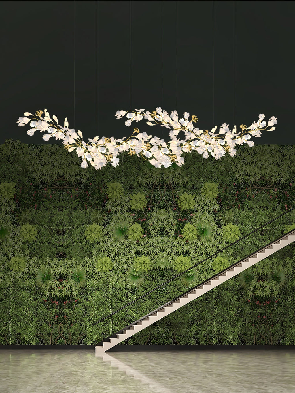 Gingko Drape Chandelier
