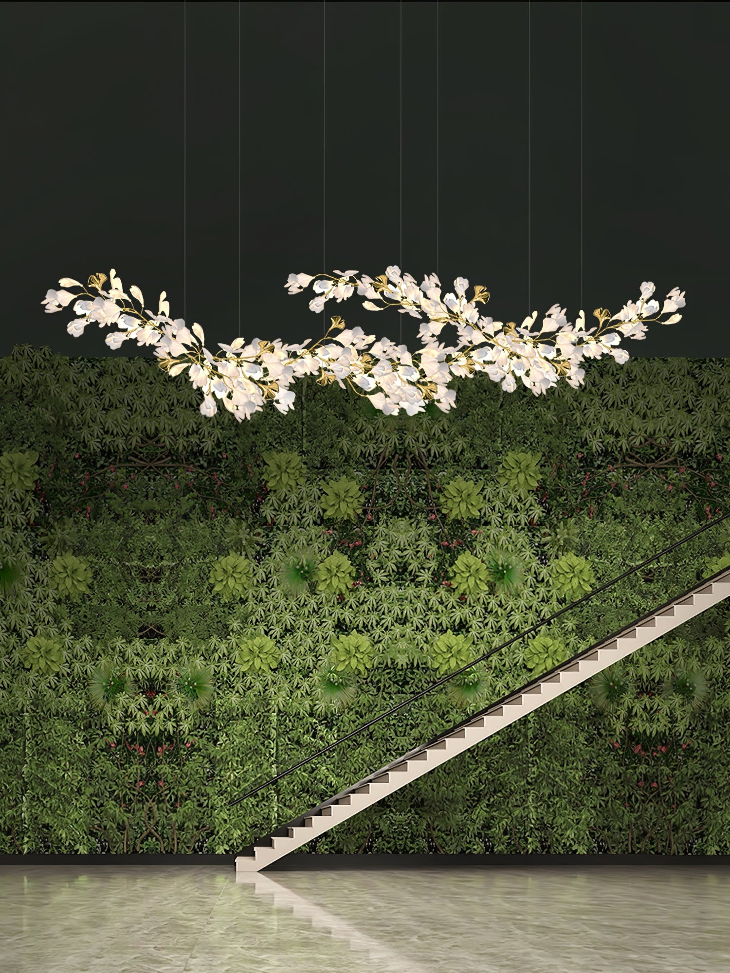 Gingko Drape Chandelier