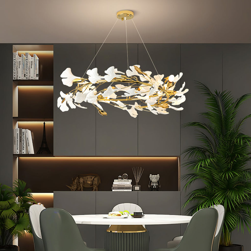 Gingko Drape Chandelier