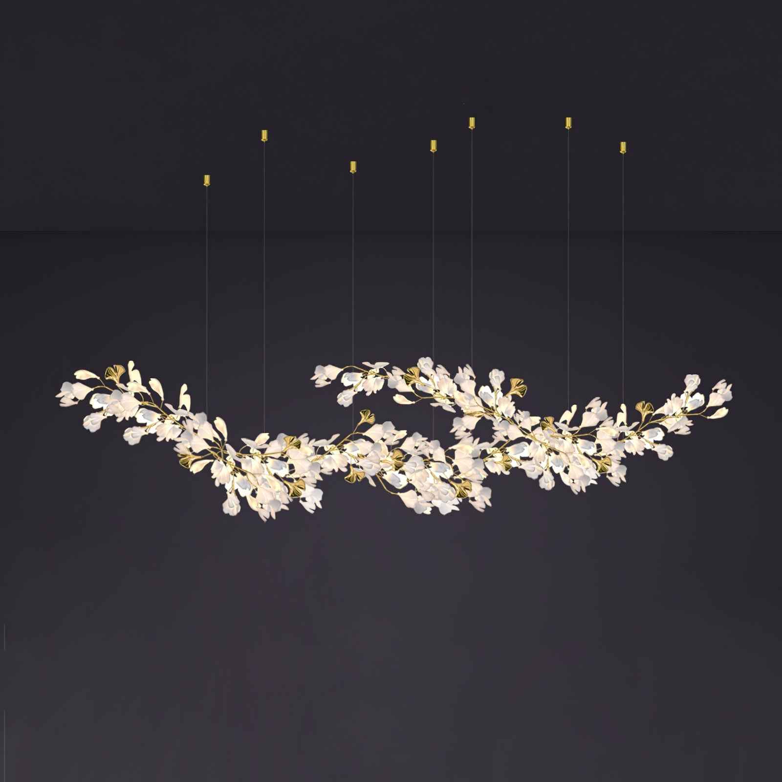 Gingko Drape Chandelier