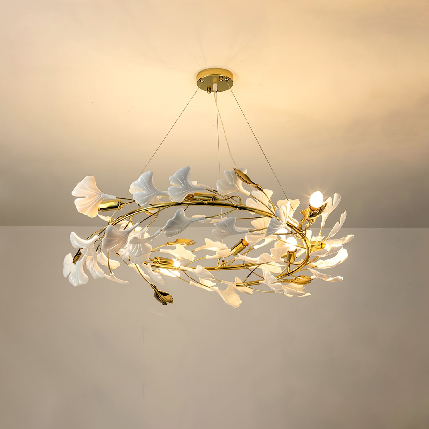 Gingko Drape Chandelier