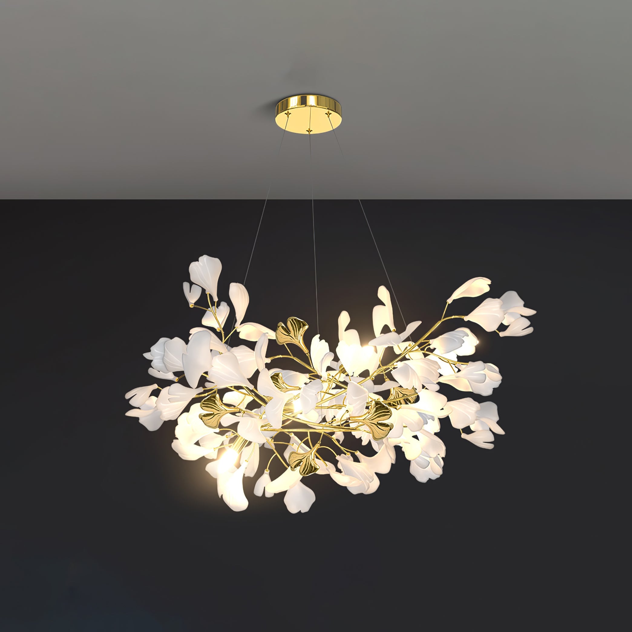 Gingko Drape Chandelier