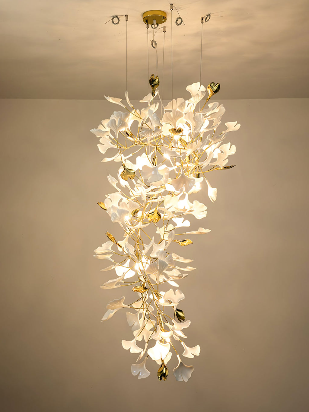 Gingko Drape Chandelier